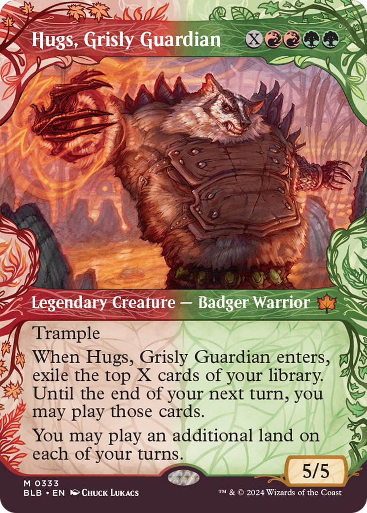 Hugs, Grisly Guardian (Showcase) [Bloomburrow] | Sanctuary Gaming