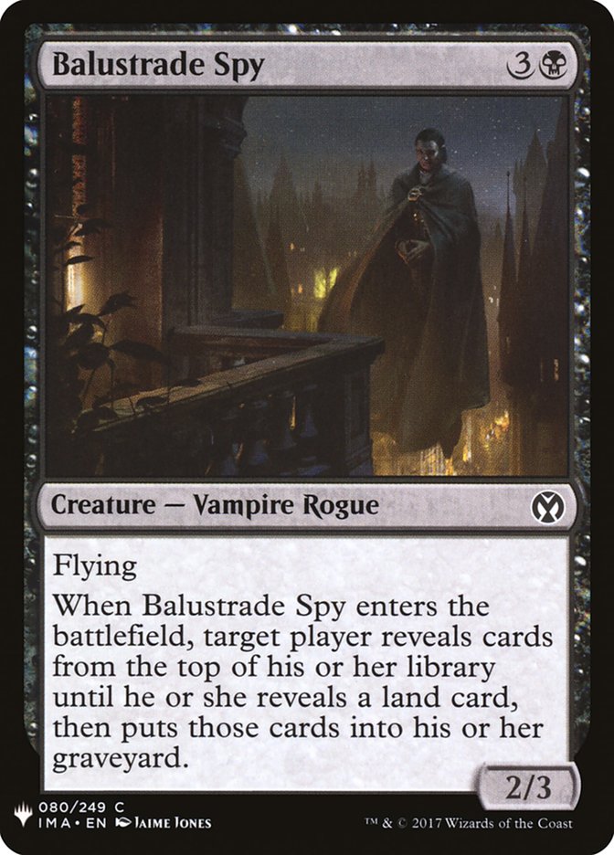 Balustrade Spy [Mystery Booster] | Sanctuary Gaming