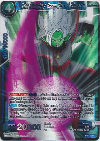 The Almighty Beam Fused Zamasu (P-011) [Promotion Cards] | Sanctuary Gaming