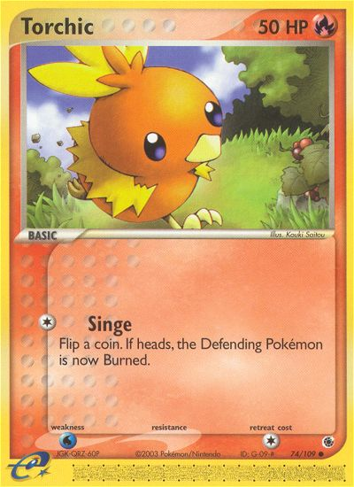 Torchic (74/109) [EX: Ruby & Sapphire] | Sanctuary Gaming