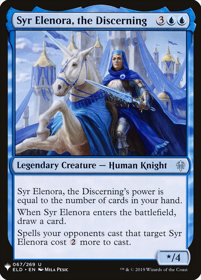 Syr Elenora, the Discerning [Mystery Booster] | Sanctuary Gaming