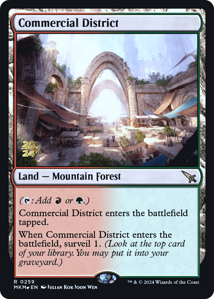Commercial District [Murders at Karlov Manor Prerelease Promos] | Sanctuary Gaming