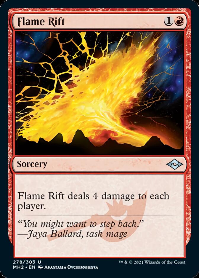 Flame Rift (Foil Etched) [Modern Horizons 2] | Sanctuary Gaming
