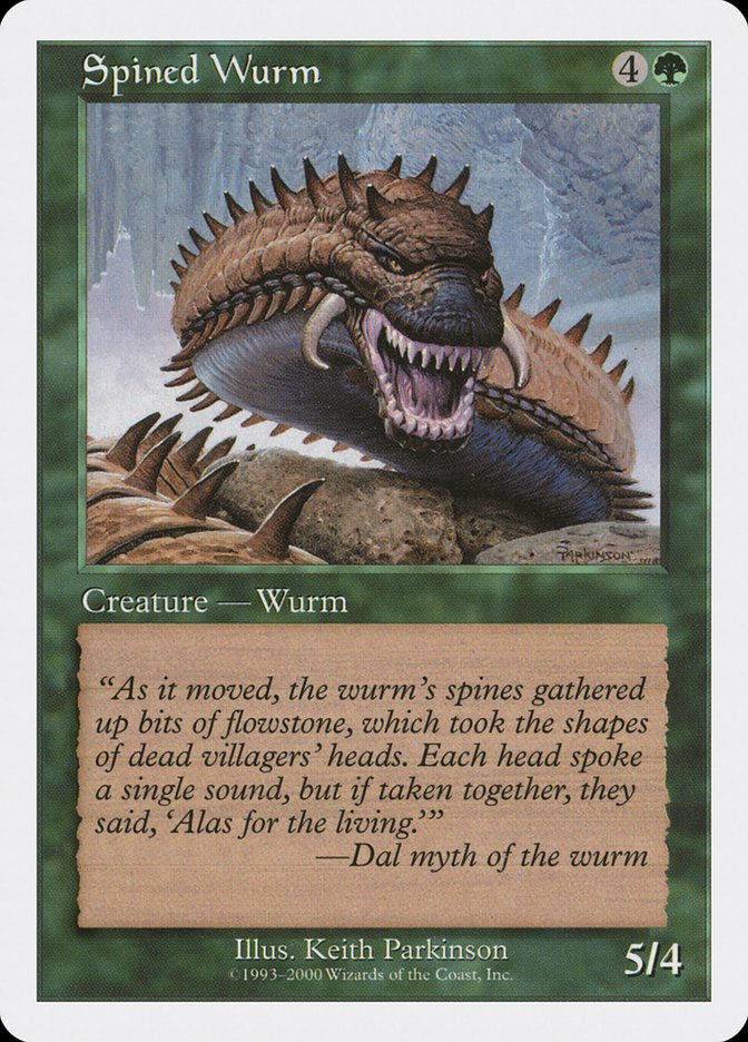 Spined Wurm [Media Promos] | Sanctuary Gaming