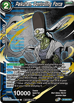 Paikuhan, Controlling Force (Gold Stamped) (P-356) [Tournament Promotion Cards] | Sanctuary Gaming