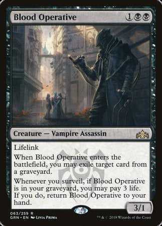 Blood Operative [Guilds of Ravnica] | Sanctuary Gaming