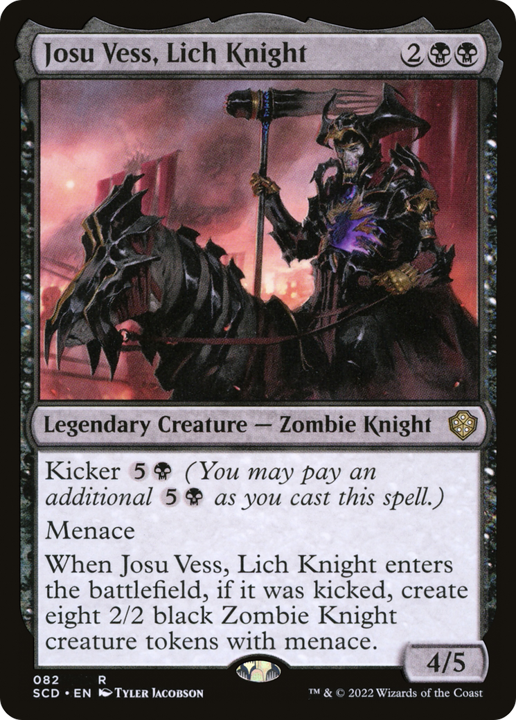 Josu Vess, Lich Knight [Starter Commander Decks] | Sanctuary Gaming