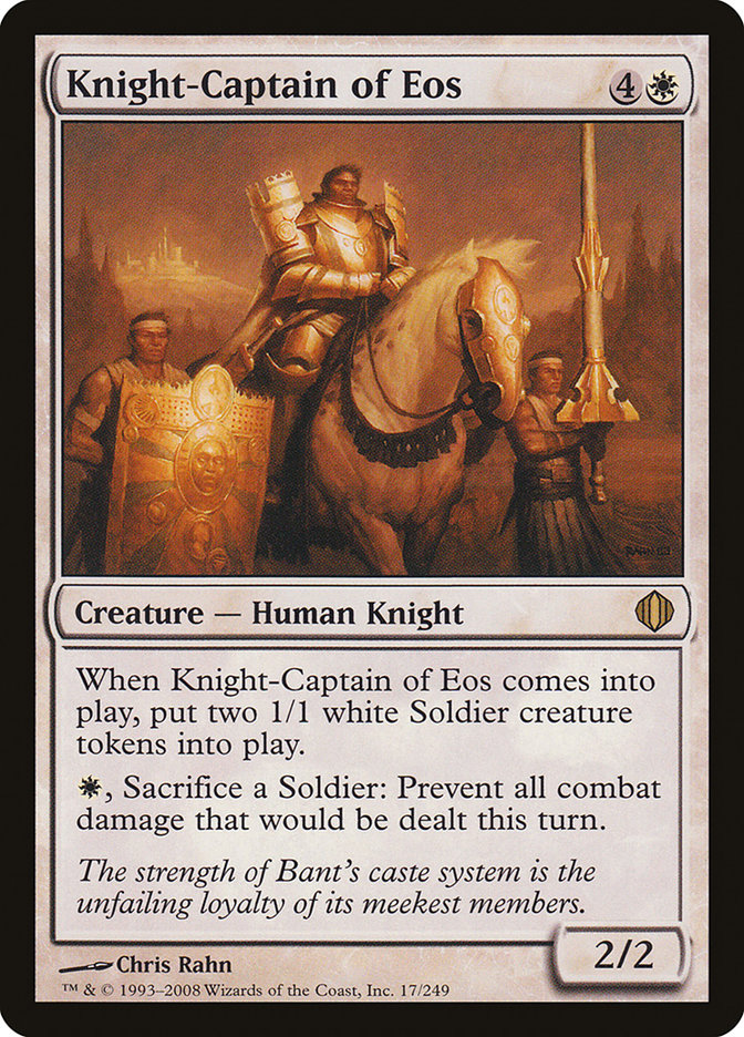 Knight-Captain of Eos [Shards of Alara] | Sanctuary Gaming