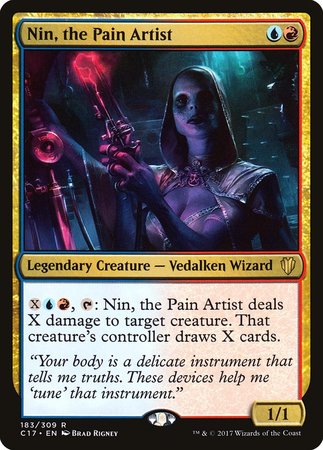 Nin, the Pain Artist [Commander 2017] | Sanctuary Gaming