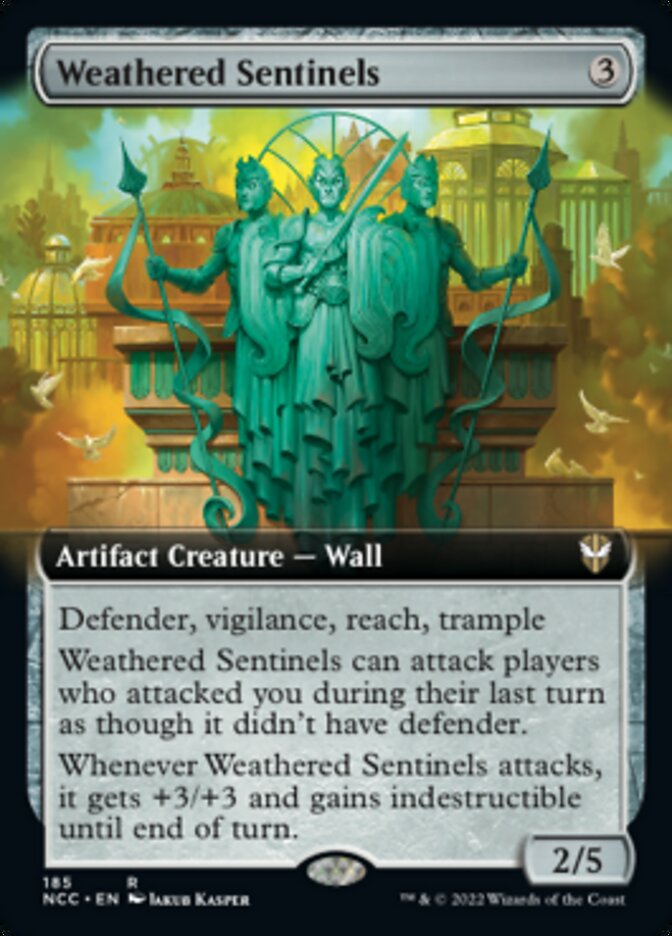 Weathered Sentinels (Extended Art) [Streets of New Capenna Commander] | Sanctuary Gaming
