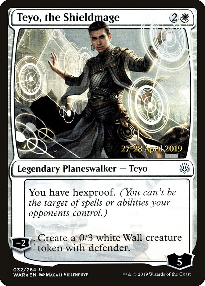 Teyo, the Shieldmage  [War of the Spark Prerelease Promos] | Sanctuary Gaming