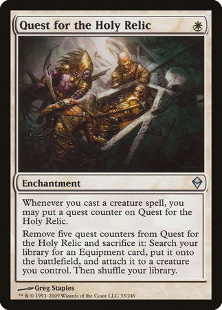 Quest for the Holy Relic [Zendikar] | Sanctuary Gaming