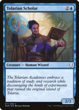 Tolarian Scholar [Dominaria] | Sanctuary Gaming