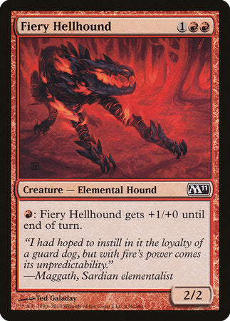 Fiery Hellhound [Magic 2011] | Sanctuary Gaming