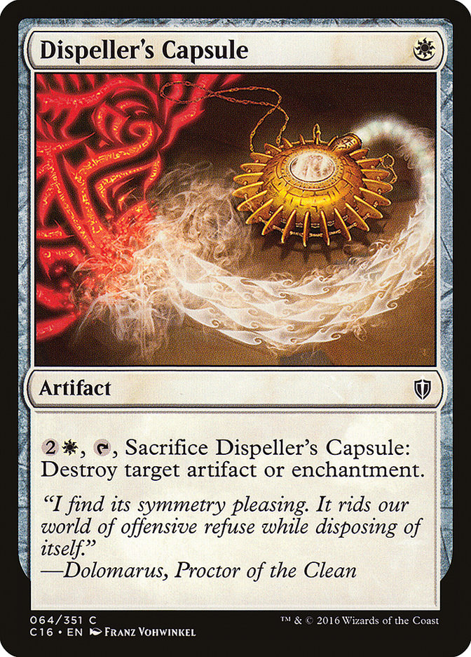 Dispeller's Capsule [Commander 2016] | Sanctuary Gaming