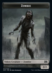 Zombie // Eldrazi Scion Double-sided Token [Double Masters 2022 Tokens] | Sanctuary Gaming