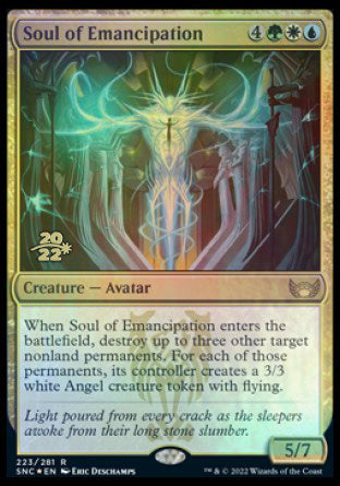 Soul of Emancipation [Streets of New Capenna Prerelease Promos] | Sanctuary Gaming
