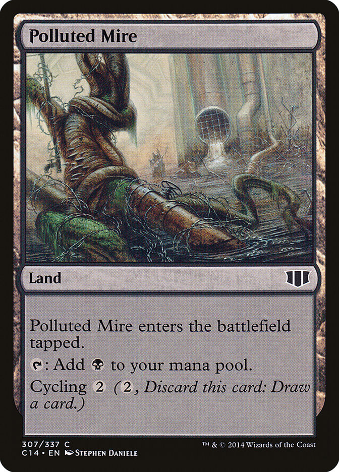 Polluted Mire [Commander 2014] | Sanctuary Gaming