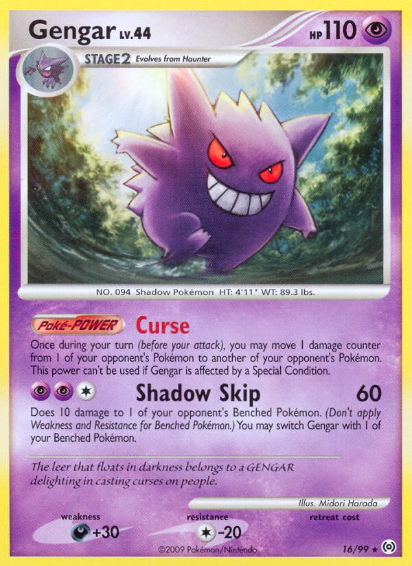 Gengar (16/99) [Platinum: Arceus] | Sanctuary Gaming