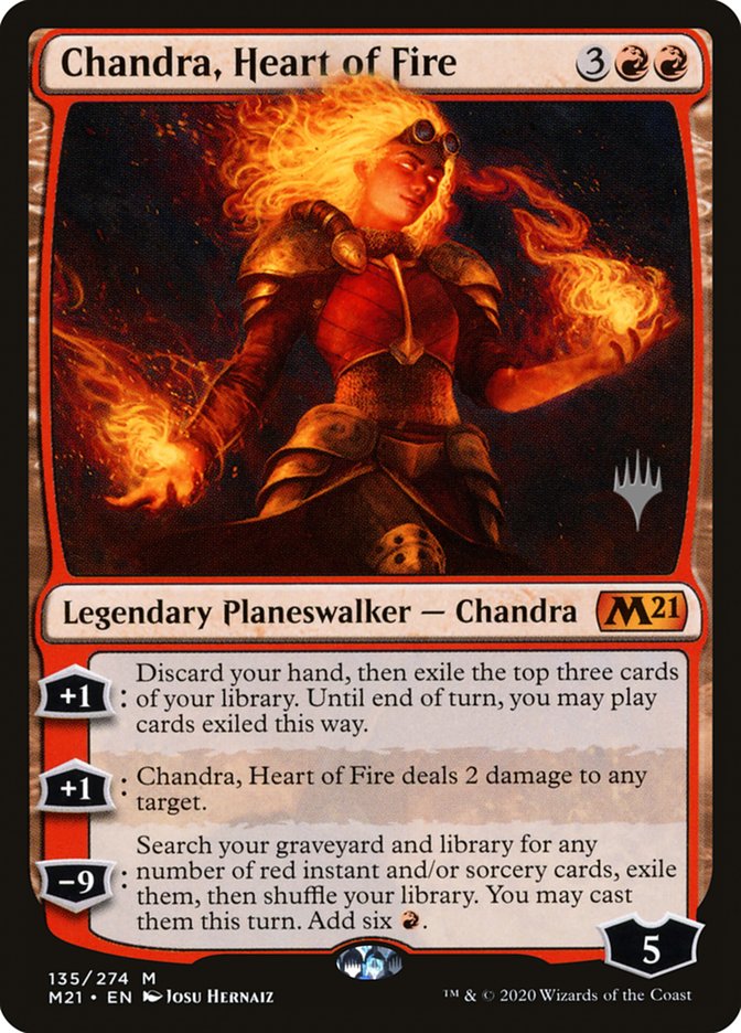Chandra, Heart of Fire (Promo Pack) [Core Set 2021 Promos] | Sanctuary Gaming