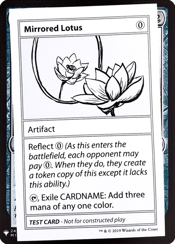 Mirrored Lotus [Mystery Booster Playtest Cards] | Sanctuary Gaming