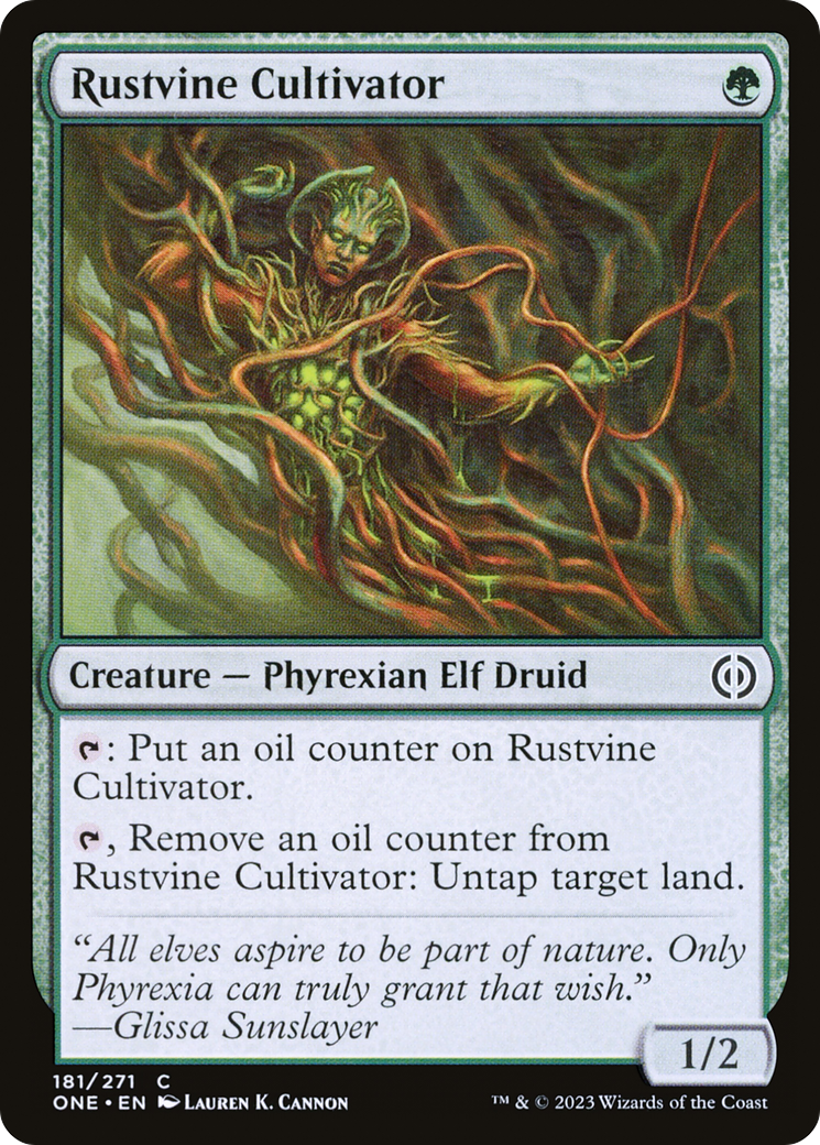 Rustvine Cultivator [Phyrexia: All Will Be One] | Sanctuary Gaming