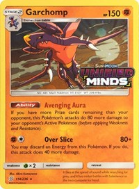 Garchomp (114/236) (Cosmos Holo) [Sun & Moon: Unified Minds] | Sanctuary Gaming