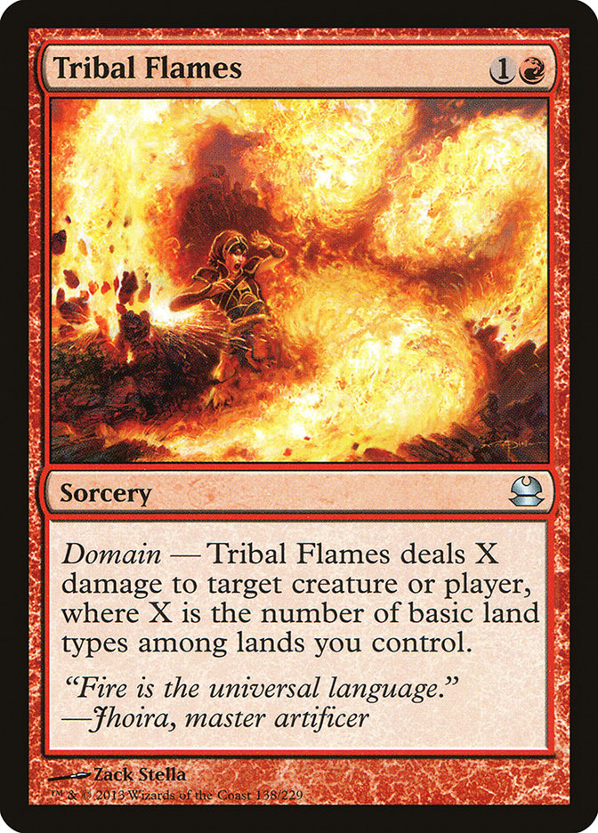 Tribal Flames [Modern Masters] | Sanctuary Gaming