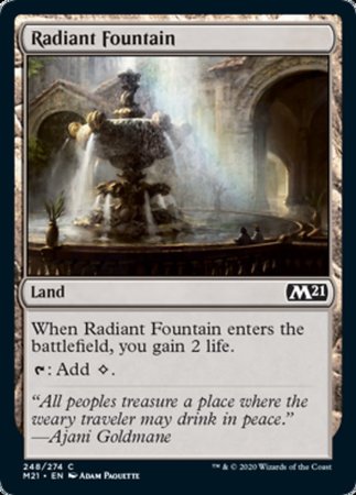 Radiant Fountain [Core Set 2021] | Sanctuary Gaming