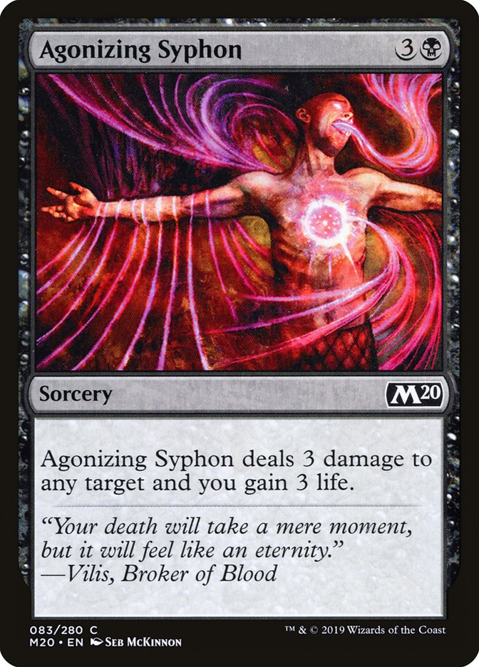 Agonizing Syphon [Core Set 2020] | Sanctuary Gaming