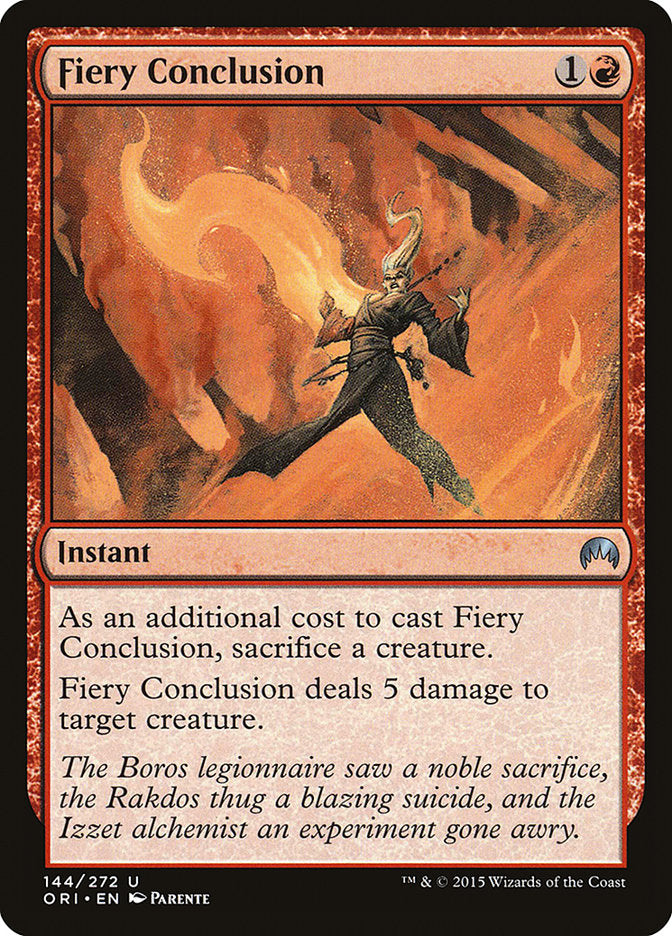 Fiery Conclusion [Magic Origins] | Sanctuary Gaming
