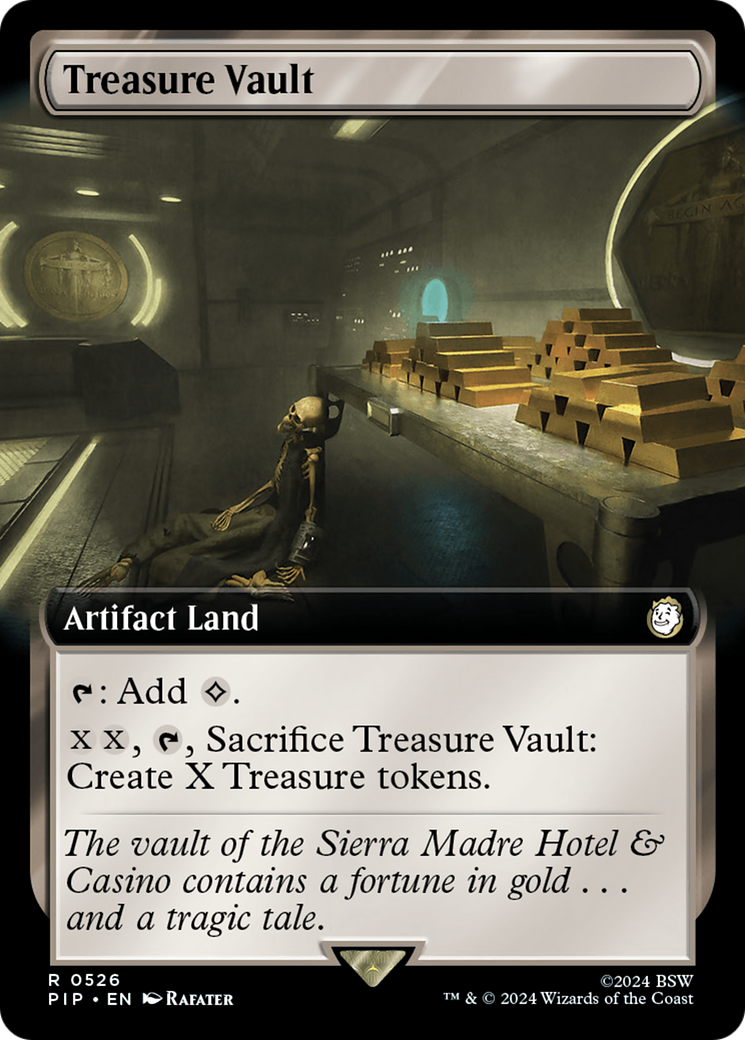 Treasure Vault (Extended Art) [Fallout] | Sanctuary Gaming
