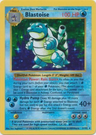 Blastoise (2/102) [Base Set Shadowless Unlimited] | Sanctuary Gaming