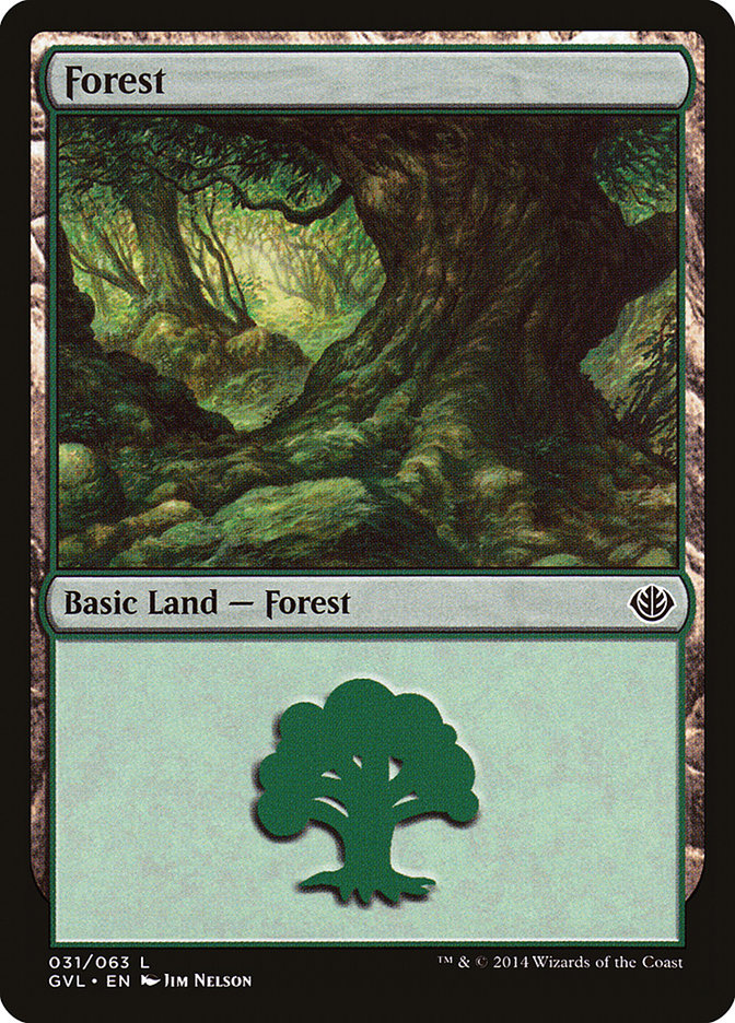 Forest (31) (Garruk vs. Liliana) [Duel Decks Anthology] | Sanctuary Gaming