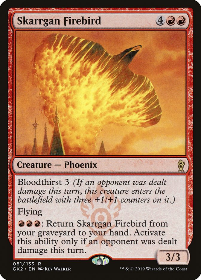 Skarrgan Firebird [Ravnica Allegiance Guild Kit] | Sanctuary Gaming