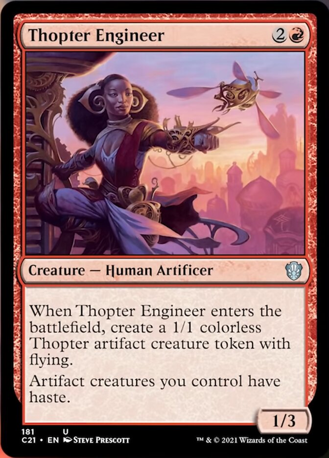 Thopter Engineer [Commander 2021] | Sanctuary Gaming