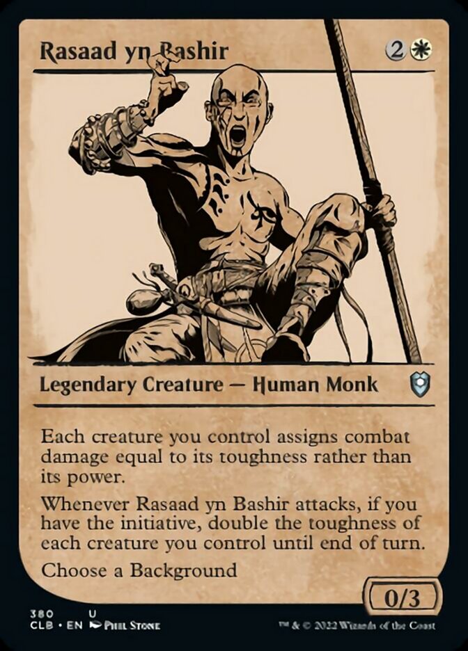 Rasaad yn Bashir (Showcase) [Commander Legends: Battle for Baldur's Gate] | Sanctuary Gaming