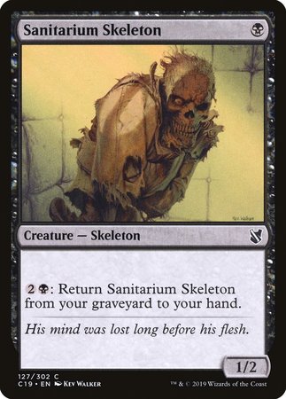 Sanitarium Skeleton [Commander 2019] | Sanctuary Gaming