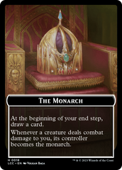 The Monarch // Pirate Double-Sided Token [The Lost Caverns of Ixalan Commander Tokens] | Sanctuary Gaming