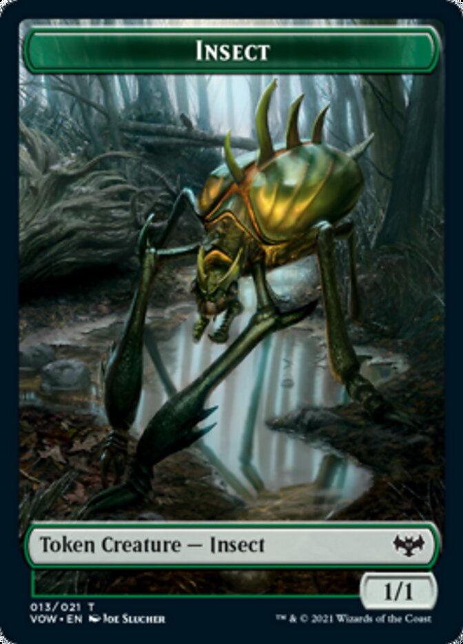 Insect Token [Innistrad: Crimson Vow Tokens] | Sanctuary Gaming