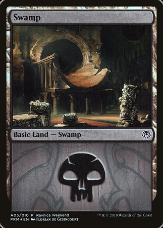 Swamp - Golgari (A05) [GRN Ravnica Weekend] | Sanctuary Gaming