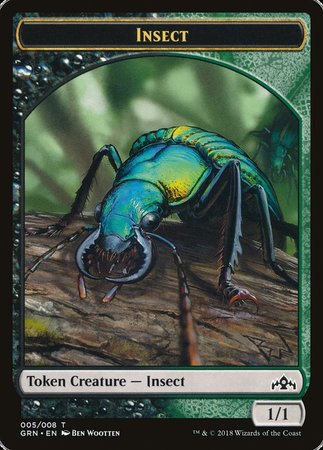 Insect Token [Guilds of Ravnica Tokens] | Sanctuary Gaming