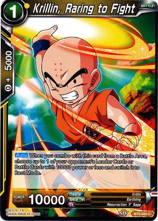 Krillin, Raring to Fight (BT5-085) [Miraculous Revival] | Sanctuary Gaming