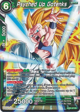 Psyched Up Gotenks (EX01-07) [Mighty Heroes] | Sanctuary Gaming