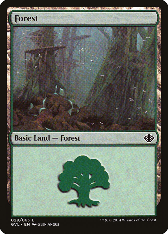 Forest (29) (Garruk vs. Liliana) [Duel Decks Anthology] | Sanctuary Gaming