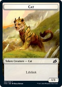 Cat // Human Soldier (003) Double-sided Token [Ikoria: Lair of Behemoths Tokens] | Sanctuary Gaming