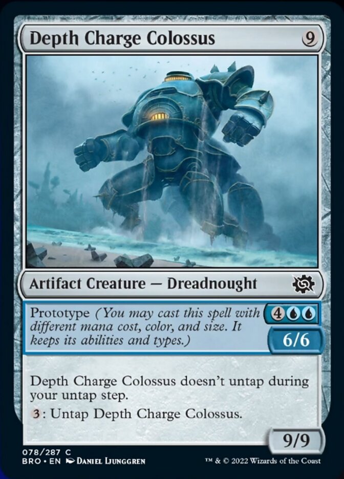 Depth Charge Colossus [The Brothers' War] | Sanctuary Gaming