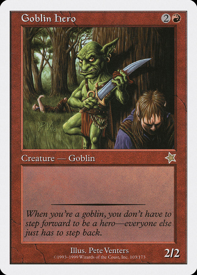 Goblin Hero [Starter 1999] | Sanctuary Gaming