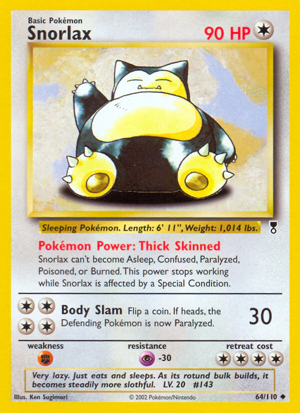 Snorlax (64/110) [Legendary Collection] | Sanctuary Gaming