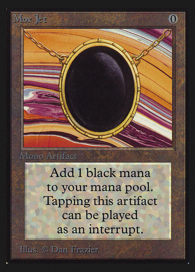 Mox Jet (Black Stone) [International Collectors’ Edition] | Sanctuary Gaming